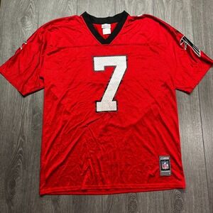 Vintage Reebok NFL Atlanta Falcon #7 Michael Vick Football Jersey Men's Size L